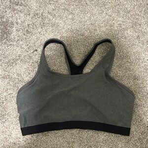 Avia Charcoal and Black Sports Bra